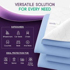 Economical 4-Pack 18×24 Incontinence Bed Pads – Comfortable & Durable Protection