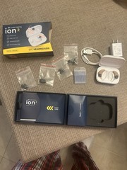 Audien Hearing ion 2 OTC Rechargeable BTE Hearing Aids w/ Charging Case Kit