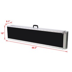 10FT Telescopic Wheelchair Ramp Threshold Ramp Access Ramps Aluminum Entry Ramp