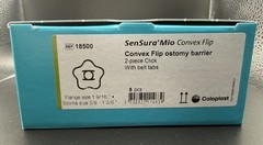 Coloplast SenSura Mio Convex Flip Ostomy Barrier 18500 Cut-to-Fit
