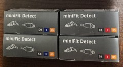 4 Oticon miniFit Detect Receiver C4 (2 Right, 2 Left) Size 3 85db-USA Shipper