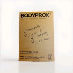 Bodyprox Patella Tendon Knee Strap 2 Pack Knee Pain Relief Support Brace Black