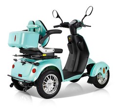 800W All Terrain Heavy Duty Senior Mobility Scooters 500lbs 31 miles 60V/20Ah