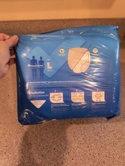 NEW Medline FIT RIGHT UNDERWEAR Large Adult Panty Incontinence 40 – 56 in