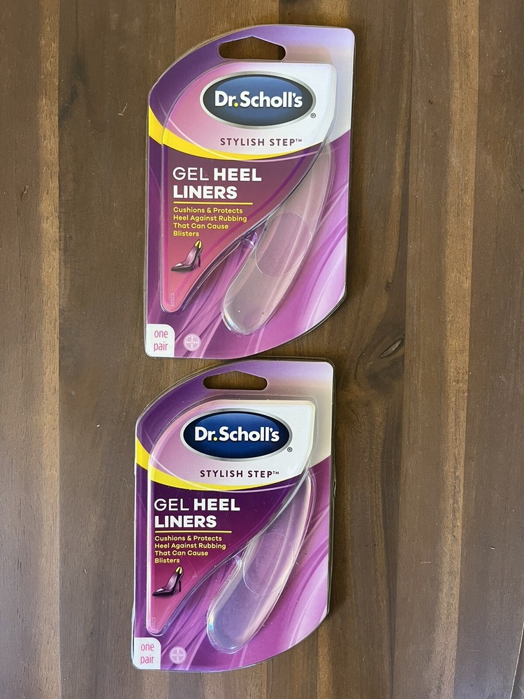 Dr Scholls Gel Heel Liners (Stylish Step) Lot of 2