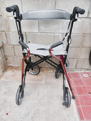 Drive Rollator F-22 Rolling Walker GV974BK-T 300 lbs plus 2 canes