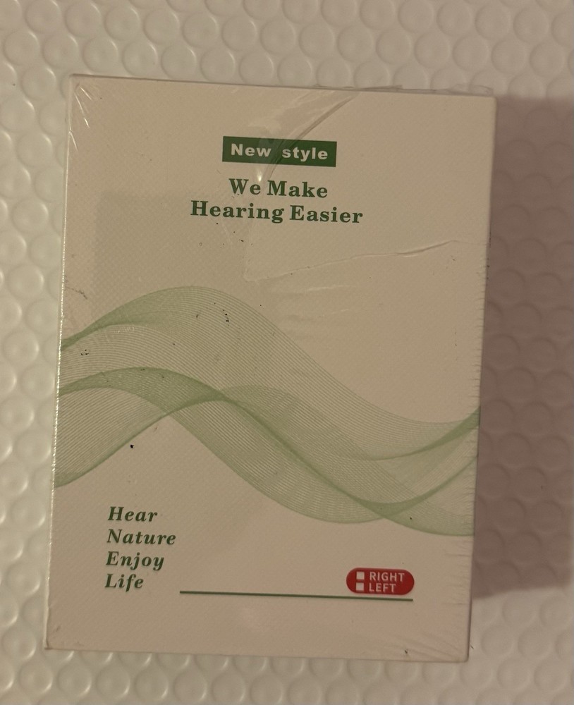New Style We Make Hearing Easier Nano Rechargeable Touch Hearing Aids. Brand New