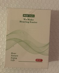 New Style We Make Hearing Easier Nano Rechargeable Touch Hearing Aids. Brand New