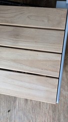 Moen Home Care Wall Mounted Solid Teak Wood Shower Seat DN7110