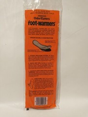 Odor Eaters Warm – Fleece Foot-Warmers Oder Destroying Winter Insoles Johnson’s