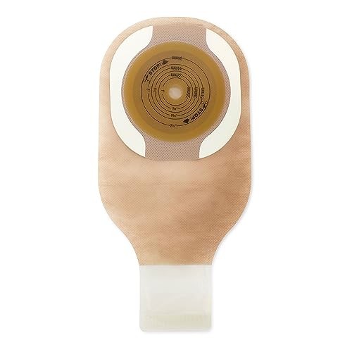 Ostomy Pouch One-Piece System Up to 2-1/2″ Stoma Drainable Trim To Fit #8331