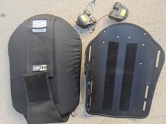 Jay J3 Rigid Wheelchair Back And Clamps Adjustable 16″ Wide J3PAUTM16TH