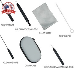 10 PCS Hearing Aid Cleaning Kits Hearing Amplifier Brush Tools Earbuds Headphone