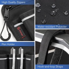 Wheelchair Side Storage Bag w/Cup Holder, Wheelchair Armrest Accessories Pouch