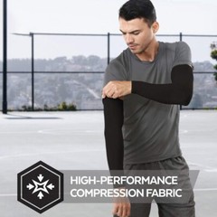 Basketball Sports Compression Arm Sleeves Elbow Brace Support UV Sun Protection