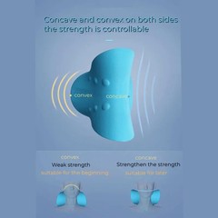 Cervical Neck Traction Device Chiropractic Pillow for Pain Relief and Support
