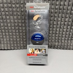 RCA Symphonix RPSA10 Personal Sound Amplifier BTE Rechargeable Noise Reduction