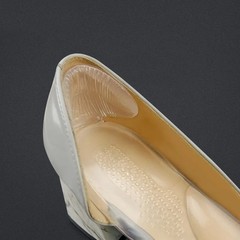 4D Women Silicone Gel Heel Inserts Insoles Professional Orthotic Arch Support In