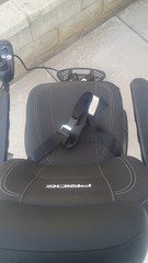 Pride Mobility Jazzy EVO 613 Li Power Wheelchair 4-Wheel Joystick Black 300lb