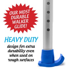 DEAL: 2 Pairs DuraSki Heavy Duty Walker Glide Skis