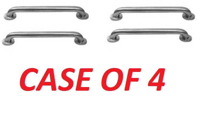 Dearborn Brass 18″ Commercial Grab Bar with Concealed Flanges (Case of 4)