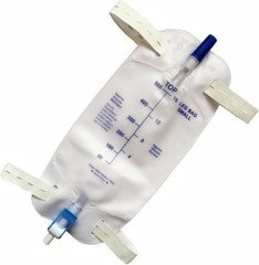 4 Pack Easy-Tap Leg Bag Urinary Drainage Bag, 500 ML Anti-Reflux Valve, Cloth…