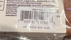 Pinch Provisions – Cognac Vegan Leather Hearing Aid Kit – Brown – BRAND NEW