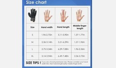 Hand Rehabilitation Robot Gloves for Finger Hemiplegia Recovery Trainer Right M