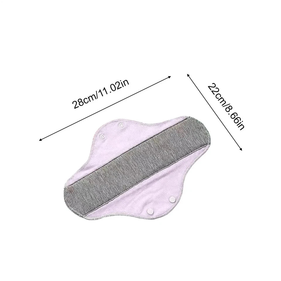 6PCS Washable Incontinence Pads Elderly Care Leak-Proof Waterproof Cotton
