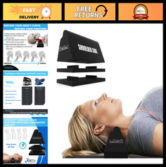 3-in-1 Cervical Traction Neck Corrector Device for Forward Head Posture Relief &