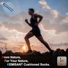 Men Athletic Ankle Socks 6-Pack, Nylon Blend 13-15 6pairs-black8915