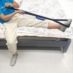 42-Inch Ergonomic Leg Lifter with Large Foot Loop for Post-Surgery Mobility Aid