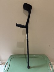 KMINA Carbon Fiber Crutch Unit Open Cuff Forearm Crutch K10008