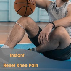 Non-Slip Patellar Knee Strap – Silicone Support for Active Lifestyles