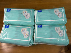 Medline disposable Training Pants Size 2T-3T 68 Count 38+ Lbs NEW Pull Ups
