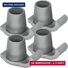 Healthline Walker Skis Glides for Folding Walkers, Walker Glides for Seniors, Es