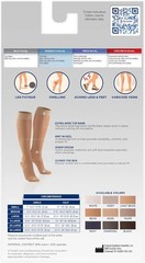 Open Toe Sheer Compression Stockings 15-20 mmHg – Comfortable & Fashionable