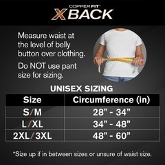 X-Back Brace for Lower Back Pain Lumbar Support Herniated Disc Adjustable
