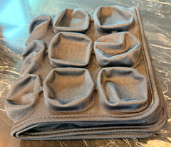 Inflatable 3D 6×6 Air Cell Seat Cushion Seat for Pressure Relief Travel Comfort