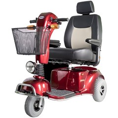 Electric Power Scooter Heavy Duty 500 lb Cap Suspension 32 Mile 6 mph Pioneer 9