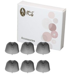 FCS Pack of 6, 3.0 Sleeve compatible with Signia Cros Pure Charge&Go T 3AX S/M/P