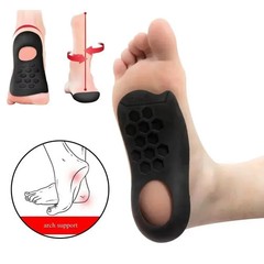Unisex Arch Support Orthotic Insoles Flat Feet Plantar Fasciitis Gel Cushion
