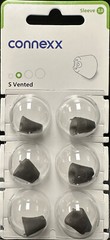 2 Pack S Vented Connexx Sleeve 3.0. Fits Signia Rexton Widex Miracle Ear. Small.