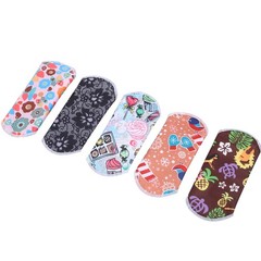 Menstrual Pad Reusable Waterproof Bamboo Charcoal Fiber Cloth Washable Women