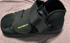 Braceability,Closed Toe, Medical Walking Shoe, Light Weight, After Cast Boot