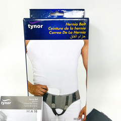 Tynor Hernia Belt Medium Unisex Grey Adjustable NEW