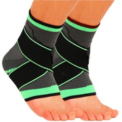 Ankle Support Brace Compression Sleeve Tendon Foot Plantar Fasciitis Relief Pain