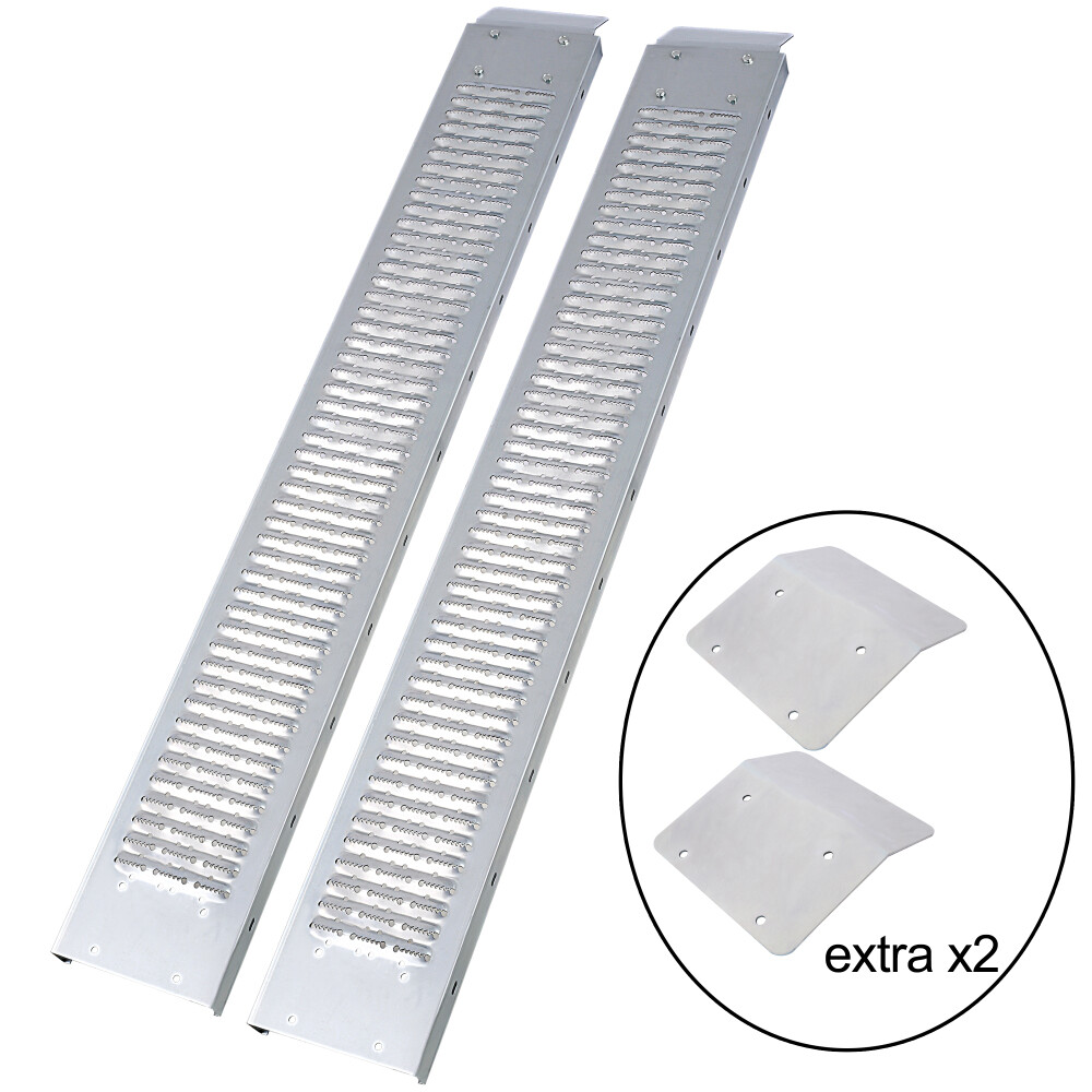 2Pcs 69″ Loading Ramps 960lbs for Pickup Trucks Motorcycle Dirt Bike ATV Quad