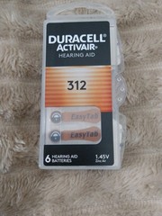 New Fresh Duracell Activair Hearing Aid Batteries Size 312 56 Batteries 09/2029