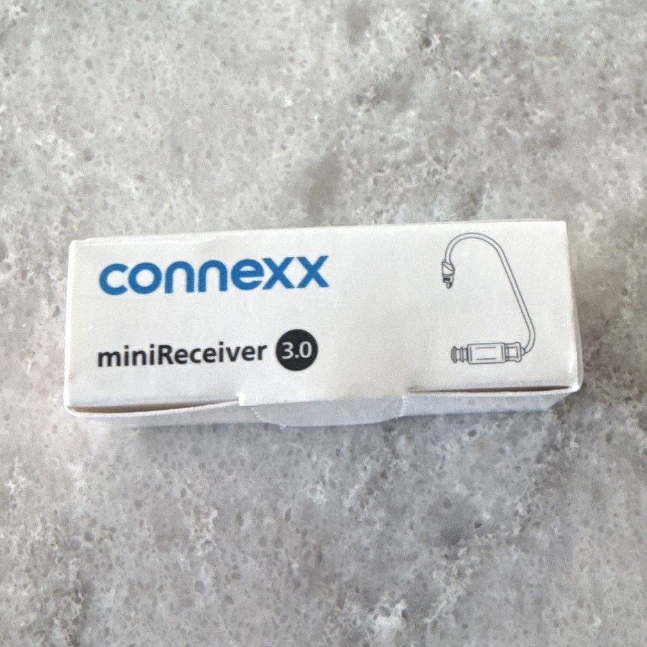 Connexx miniReceiver 3.0 3R P Hearing Aid Receiver, White/Red, MPN 10992575